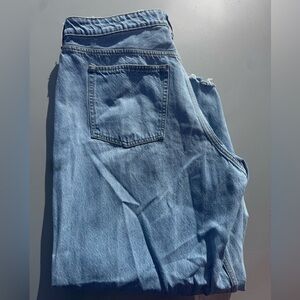 Abercrombie & Fitch, wide leg, high rise jean